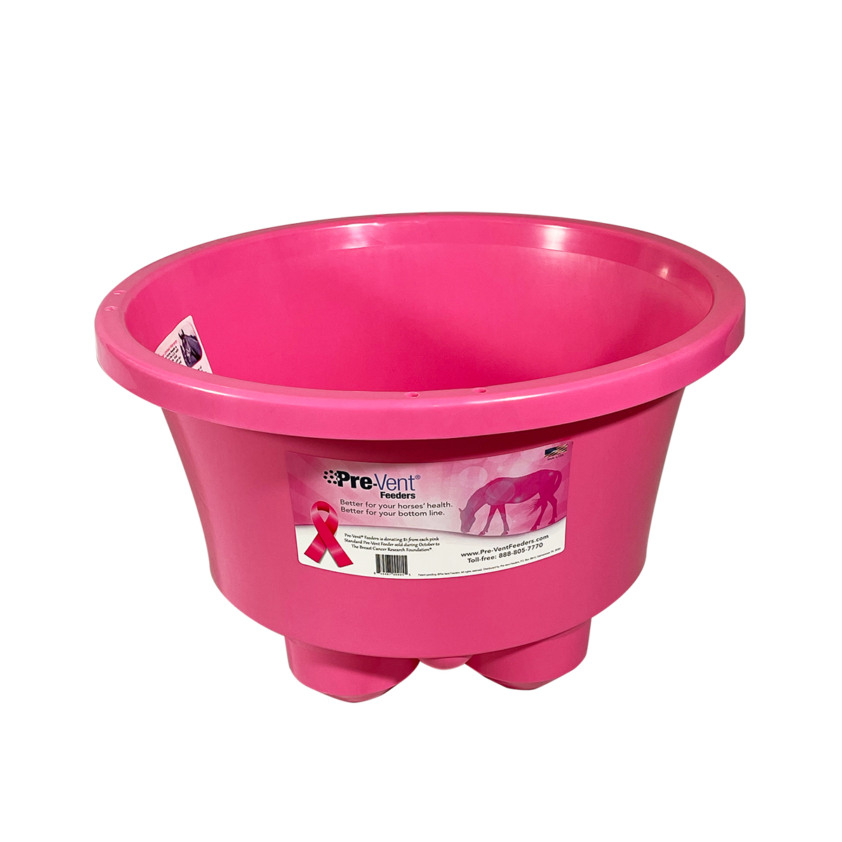Pre-Vent® Pink Standard Capacity Slow Horse Feeder
